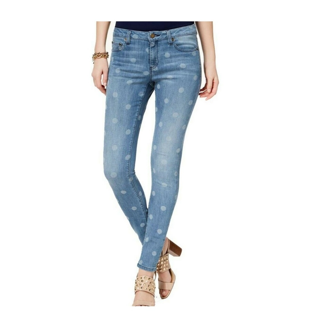 MICHAEL KORS NEW Women's Selma Dot-print Slim, 8
